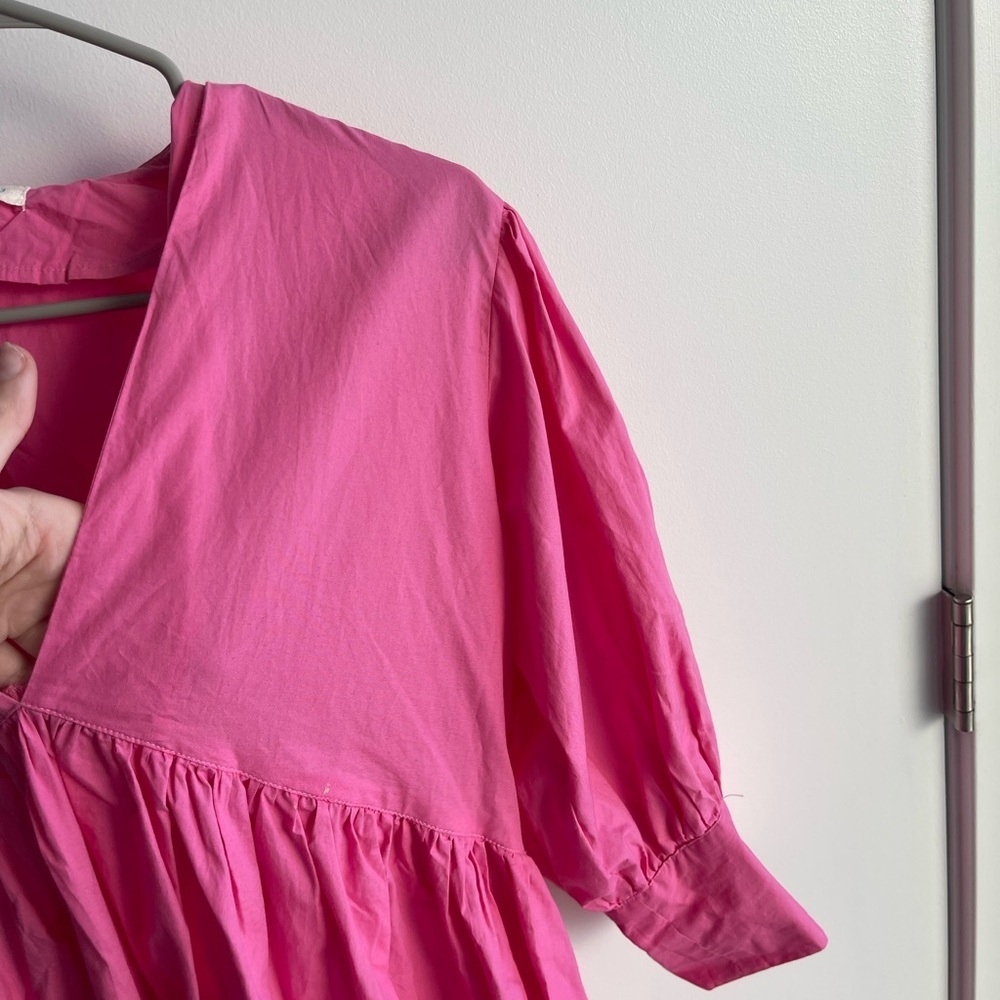 Livro Pink Midi Dress View 4